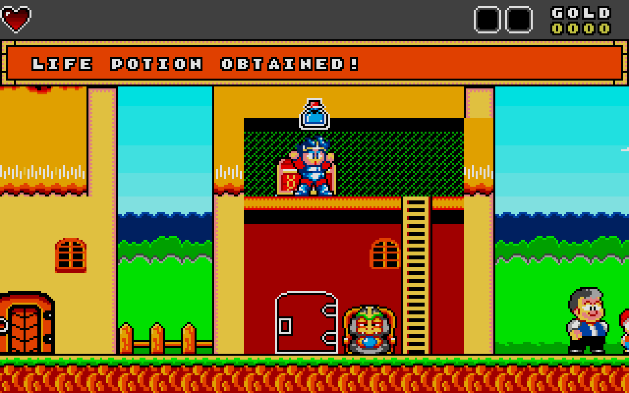 Miracle Boy in Dragon Land atari screenshot